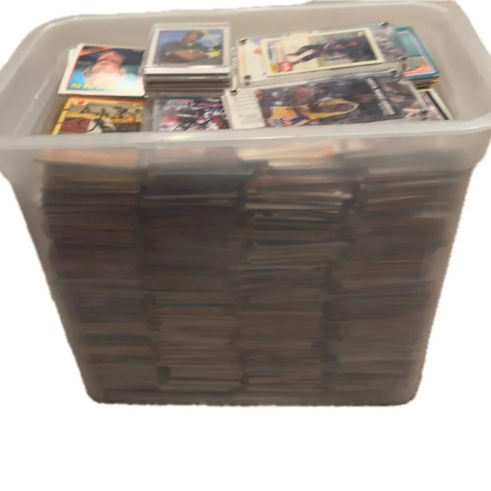 Vintage Retro Bundle Lot of 200 Trading Cards Collectible Sports Cards.